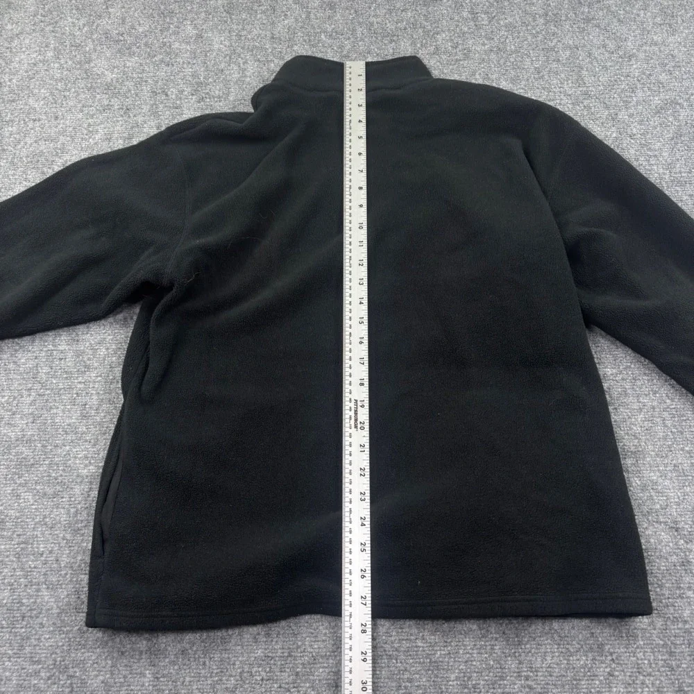 The North Face TKA 200 Fleece Pullover Large Black 1/4 Zip‎ Mens